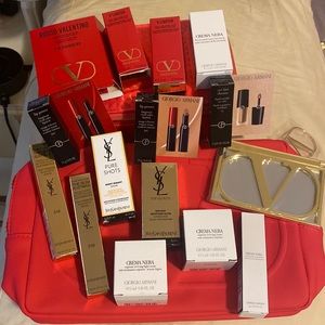 Brand new Valentino and Giorgio Armani make up set